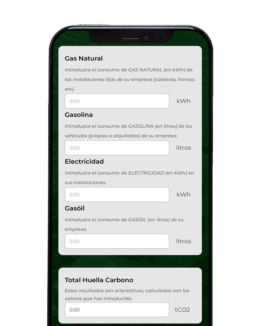 calculadora huella de carbono